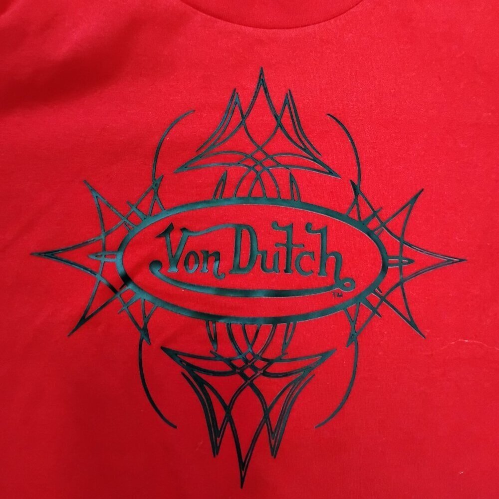 Vintage Y2K Von Dutch Logo T-Shirt